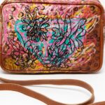 Juan Aguilera designed Clare V Creative Growth Art Center handbag.