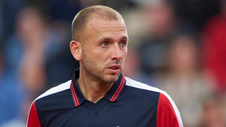 Dan Evans' tough run of form continued