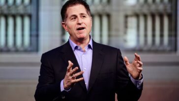 Dell shares fall despite growing AI server business