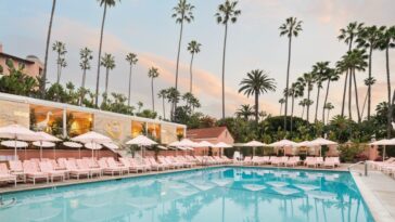 Beverly Hills Hotel pool -5-24