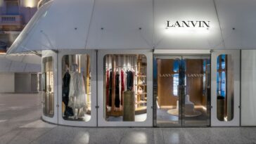 Lanvin boutique Cannes pop up