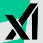 Vector illustration of the xAI logo.