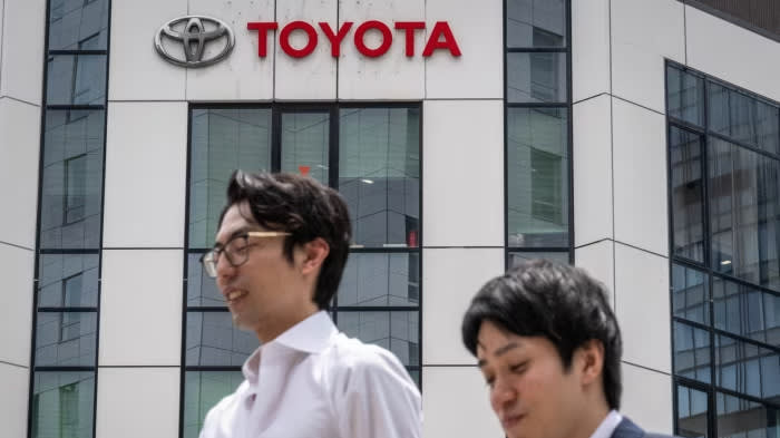 FirstFT: Toyota plans investments in EVs and AI to compete against Chinese rivals