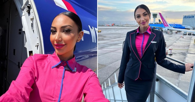 Rania shares why she greets passengers on the plane