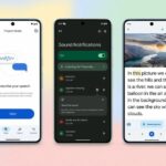 A screenshot of new AI-based accessibility improvements coming to Android and other Google software.