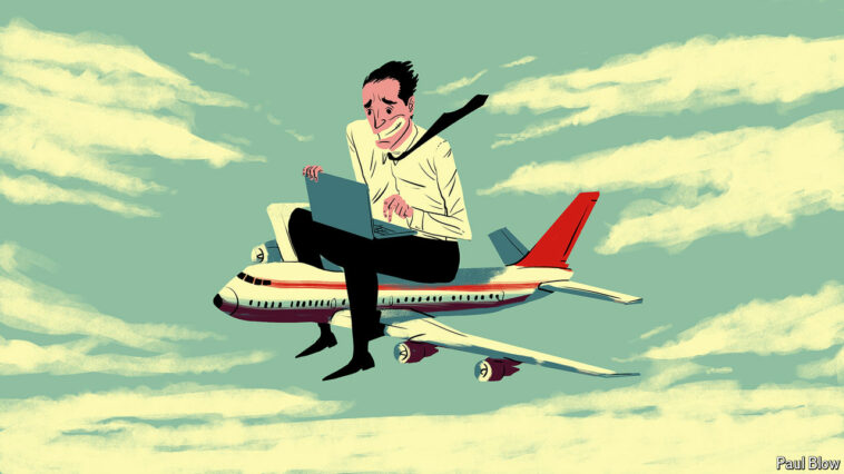 How not to work on a plane