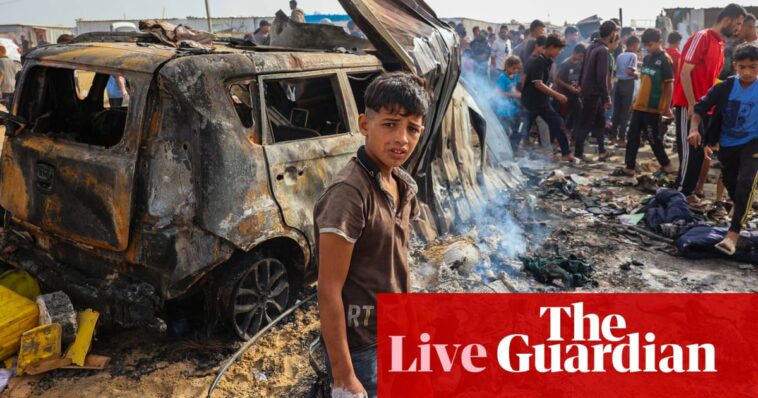 Israel-Gaza war live: Netanyahu says deadly Rafah strike a ‘mishap’ amid international condemnation