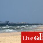 Israel-Gaza war live: US aid deliveries to Gaza out of reach amid heavy seas as Biden boasts of efforts in military academy speech