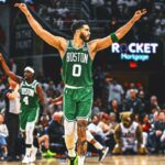 Jayson Tatum's 33 points help Celtics down Cavaliers 109-102 to take 3-1 lead in semis