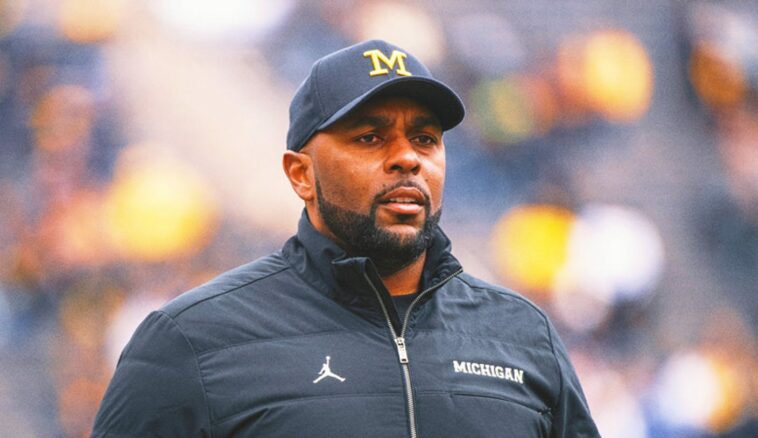 Michigan coach Sherrone Moore: Your job is to 'suffocate' the haters