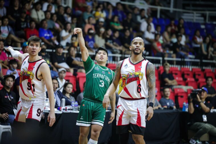 Juami Tiongson Terrafirma beats San Miguel Beer PBA Philippine Cup quarterfinals