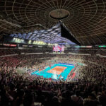 A shot of the crowd during the PVL All-Filipino Conference Finals between Creamline Cool Smashers and Choco Mucho Flying Titans