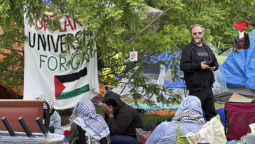 Police dismantle pro-Palestinian camp at Wayne State University in Detroit