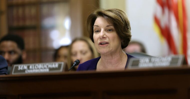 Senate Rules Committee Chair Amy Klobuchar