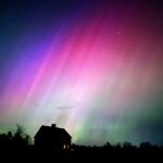 Solar storm produces stunning northern lights across US, UK, Russia