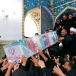 Thousands mourn at Iranian President Ebrahim Raisi’s funeral procession