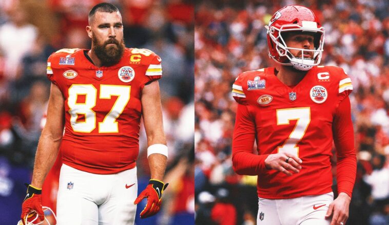 Travis Kelce disagrees with 'majority' of Harrison Butker's comments from speech