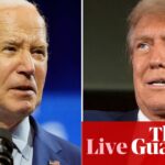 Trump accepts invitations for three debates with Biden – live