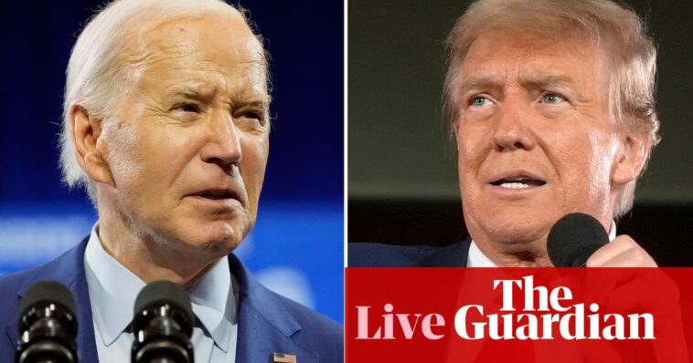 Trump accepts invitations for three debates with Biden – live