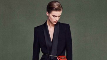 Victoria Beckham Nods to Helmut Newton and the Art of Party Dressing for Resort 2025