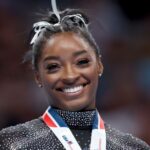 Simone Biles at the 2023 U.S. Gymnastics Championships on Aug. 27 in San Jose, California.