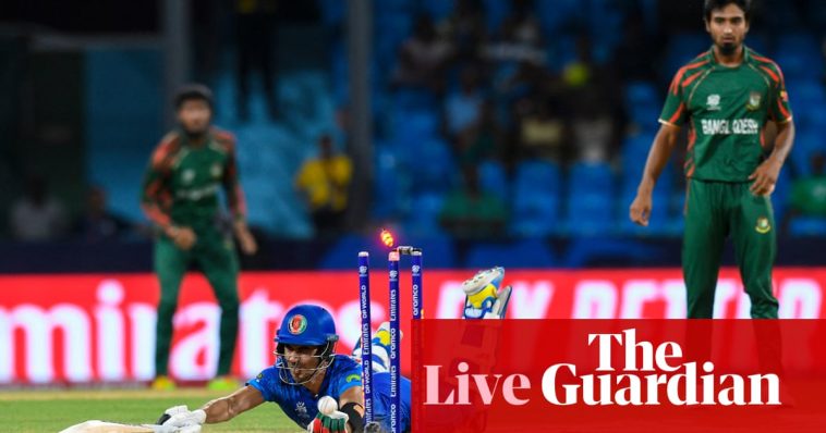 Afghanistan v Bangladesh: T20 World Cup 2024 – live