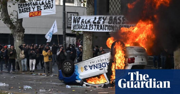 Argentina: violent protests as senators back austerity measures of President Milei