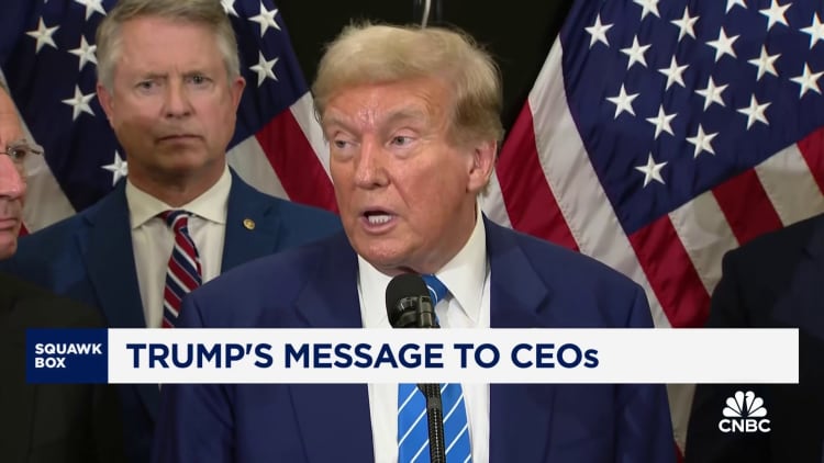 Donald Trump pitches 80 CEOs on tax cuts and regulation rollbacks