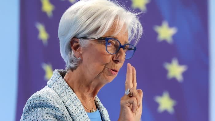 Christine Lagarde says ECB can keep rates on hold as long as needed