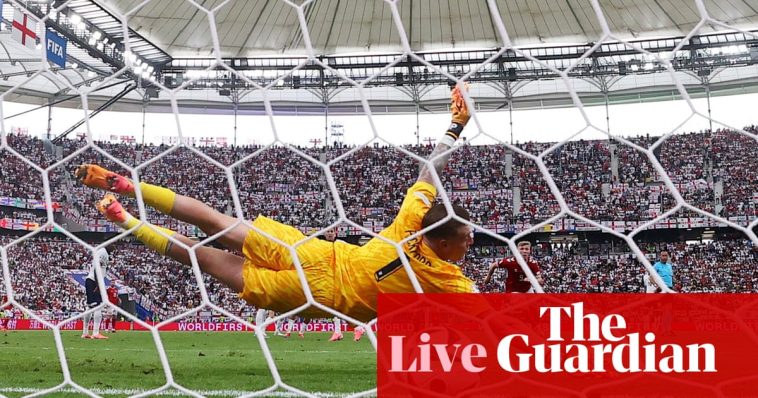 Denmark v England: Euro 2024 – live