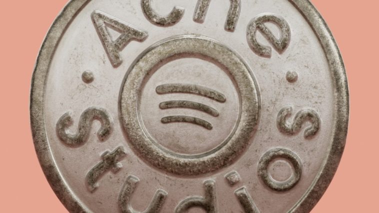 Acne Studios Teases its partnership with Spotify.