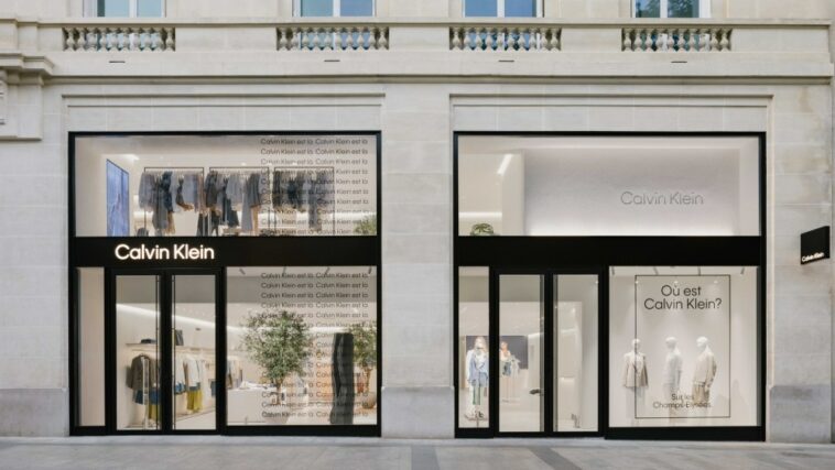 Calvin Klein flagship Champs-Élysées Paris