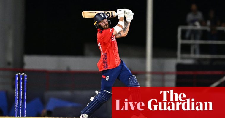 England beat West Indies at T20 Cricket World Cup – as it happened