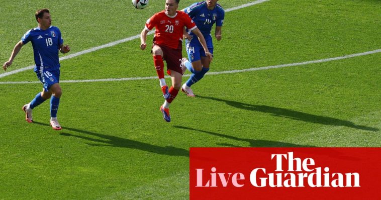 Euro 2024: Switzerland v Italy, last 16 – live