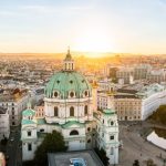 St. Charles Church or Karlskirche in Vienna, Austria