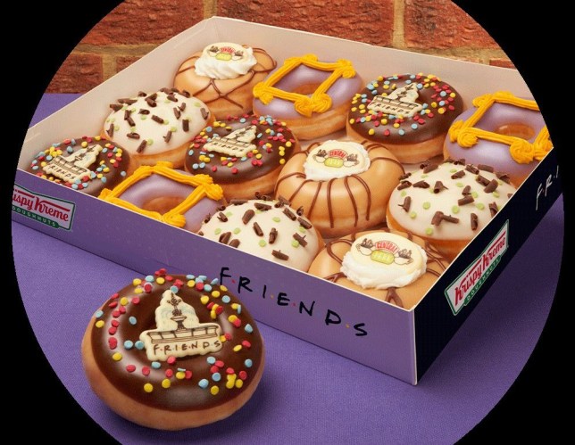 News | 13538425 Krispy Kreme releases range of Friends donuts for show's 30th anniversary - but the fans aren't happy! snacks promotion television tv characters special