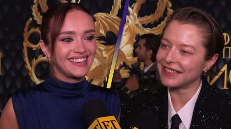 'House of the Dragon's Emma D'Arcy and Olivia Cooke REACT to Becoming a Meme (Exclusive)