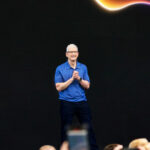 Apple CEO Tim Cook at WWDC24