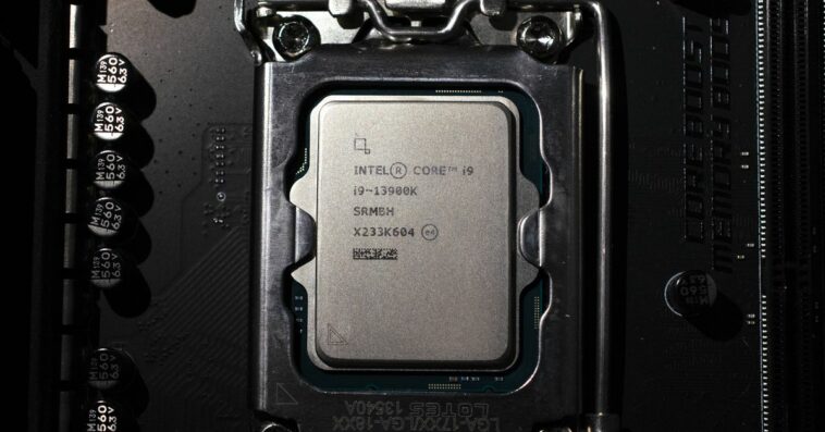 One of the affected Intel processors.