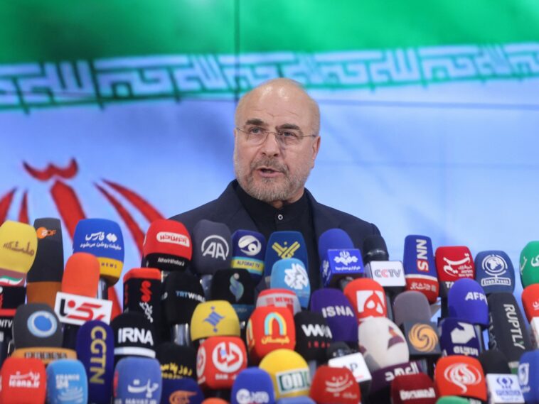 Iran parliament speaker Mohammad Bagher Ghalibaf announces presidential bid