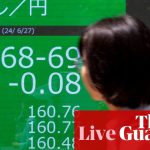 Japan issues fresh warnings after yen hits 38-year low; Elon Musk’s SpaceX ‘valued at $210bn’ – business live