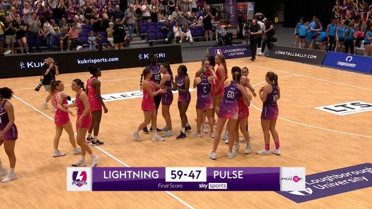 Loughborough Lightning 59-47 London Pulse | Netball Highlights