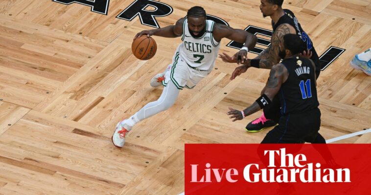 NBA finals Game 2: Dallas Mavericks v Boston Celtics – live