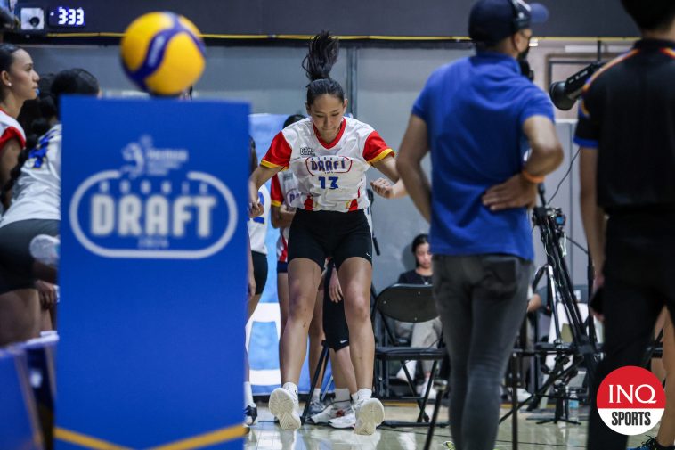 Leila Cruz pvl rookie draft combine