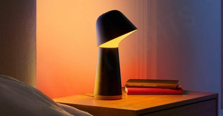 A picture of the Twilight sitting on a bedside table.