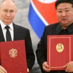 Russia and North Korea sign partnership deal that includes mutual defense pact, Putin says