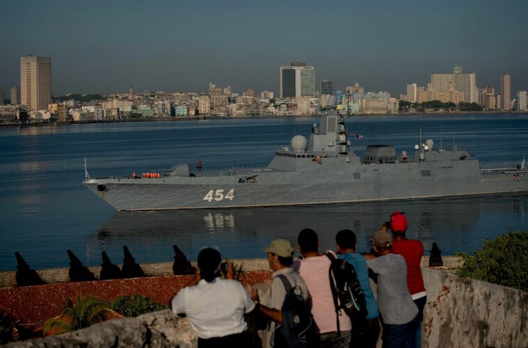 Russian warships to arrive in Havana next week, Cuban officials say