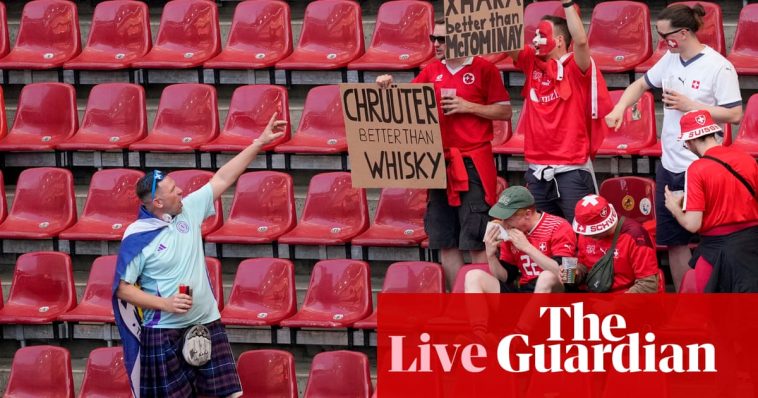 Scotland v Switzerland: Euro 2024 – live