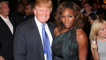 Serena Williams guarda silencio sobre las conversaciones que tuvo con Trump