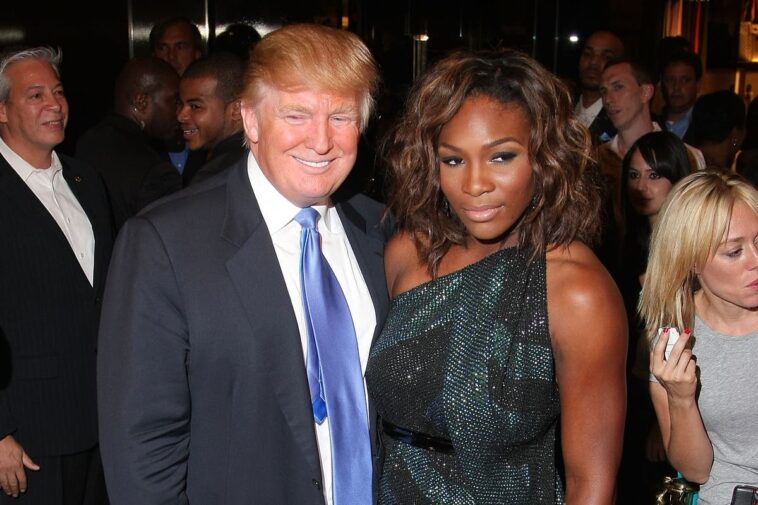 Serena Williams guarda silencio sobre las conversaciones que tuvo con Trump